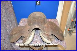 Selle française cavalerie lourde modèle 1874