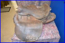 Selle française cavalerie lourde modèle 1874