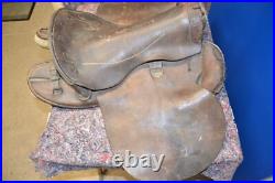 Selle française cavalerie lourde modèle 1874