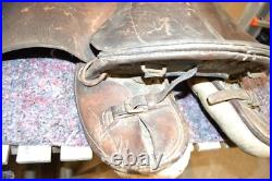 Selle française cavalerie lourde modèle 1874