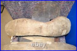 Selle française cavalerie lourde modèle 1874