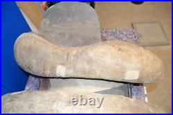 Selle française cavalerie lourde modèle 1874