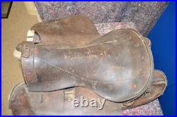 Selle française cavalerie lourde modèle 1874