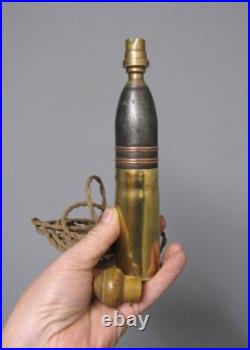 Souvenir De La Guerre De 14/18. Petite Lampe De Chevet WWI