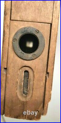 Superbe périscope de tranchée en bois 1914-1918