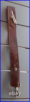 Suspente Bélière Sabre WW1 1914/18 Luxe Cuir surpiqué Officier FRANCE ORIGINAL