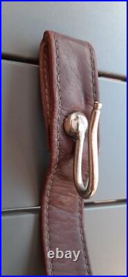 Suspente Bélière Sabre WW1 1914/18 Luxe Cuir surpiqué Officier FRANCE ORIGINAL