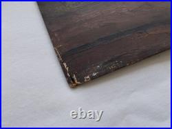 Tableau Peinture Ancien Militaire Ww1 Tranchee Franck Elim Elie De La Moriniere