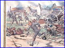 Tableaux Histoire France LA GUERRE TH SMID 1916 Bataille de la Marne/Soldats