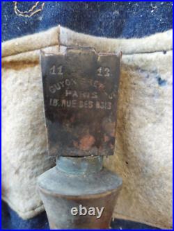 Tablier de cordonnier militaire du 152eme régiment d'infanterie 1914 très rare