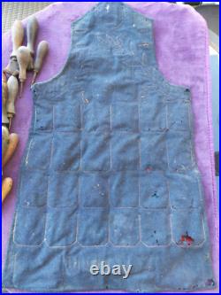 Tablier de cordonnier militaire du 152eme régiment d'infanterie 1914 très rare