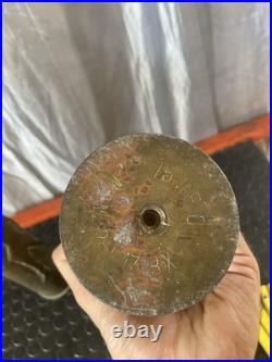 Titre Paire de Vases Obus 75mm Gravés WWI Art des Tranchées 1917