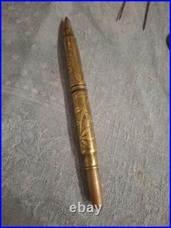 Trench Art Artisanat Tranchee Porte Plume 1914 1918 Poilu Verdun