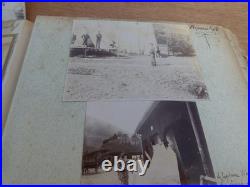 Trés Bel Album Souvenir de l'été de 1896 Passé dans les Vosges