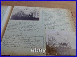 Trés Bel Album Souvenir de l'été de 1896 Passé dans les Vosges