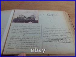 Trés Bel Album Souvenir de l'été de 1896 Passé dans les Vosges