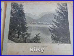 Trés Bel Album Souvenir de l'été de 1896 Passé dans les Vosges