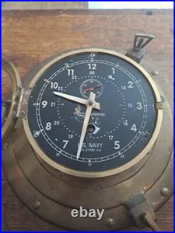 Tres Belle Horloge De Bateau US NAVY DE 1958 USN USA