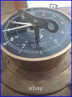 Tres Belle Horloge De Bateau US NAVY DE 1958 USN USA