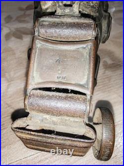 Très Rare Lampe A Pétrole Anglais Ww1 WW2 Marquage Pour Vélo Militaire