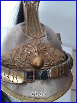 Très beau casque de dragon troupe Cavalerie, 1 ère Guerre