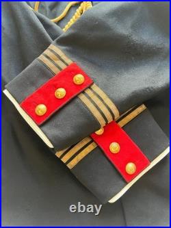Tunique 1893-11 et képi Foulard capitaine du 66e RI Tours Tenue sortie 1911-1914