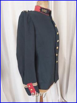 Tunique officier français Modèle 1893 202e régiment d'infanterie