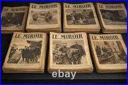 ULTRA RARE Complete WWI War Run LE MIROIR 1914-1919 No. 37 to End