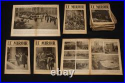 ULTRA RARE Complete WWI War Run LE MIROIR 1914-1919 No. 37 to End