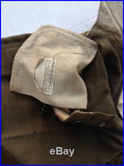 UNIFORME US 1GM marquée 917 + pantalon d'origine 918 bon état BON TAILLE blouse