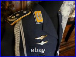 UNIFORME militaire VESTE UNIFORME ALLEMAND avec decorations belle reproduction