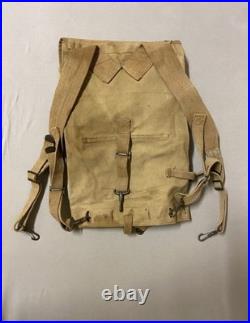 US WW1 M1910 Haversack, LONG 11-17 daté, nommé, 1917, AEF
