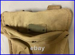 US WW1 M1910 Haversack, LONG 11-17 daté, nommé, 1917, AEF