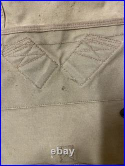 US WW1 M1910 Haversack, LONG 11-17 daté, nommé, 1917, AEF