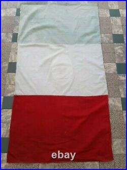 Un drapeau Cour sacré de Jésus Espoir et salut de la France ww1 (1,40 x 0,70)