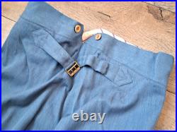 Un pantalon bleu horizon modèle 1918 / 1920 ww1 / ww2 militaria