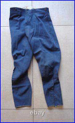 Uniforme bleu horizon (Veste, pantalon) d' un Adjudantdu 8 ème Régiment du Génie