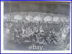 V. 1915 Lot de 14 négatifs de la Premièr Guerre Mondiale- plaques de verre