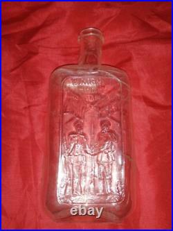 VIT Fiole patriotique Allemande EINIGKEIT MACHT STARK soldat autrichien allemand