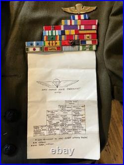 Vareuse nominative colonel US Army militaria USA