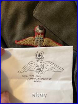 Vareuse nominative colonel US Army militaria USA