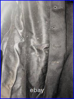 Veste noire lieutenant 18e artillerie Agen ww1 1914 1918 chevrons 2 ans au front