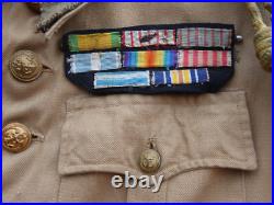 Veste saharienne col aiglon coloniale 14 18 wwi ww1 ou années 20