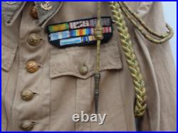 Veste saharienne col aiglon coloniale 14 18 wwi ww1 ou années 20