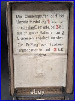 Voltmètre Allemand Première Guerre Mondiale