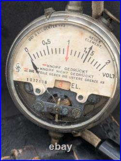 Voltmètre Allemand Première Guerre Mondiale