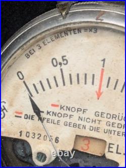 Voltmètre Allemand Première Guerre Mondiale