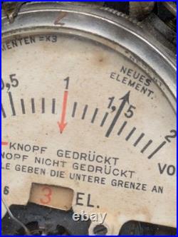 Voltmètre Allemand Première Guerre Mondiale