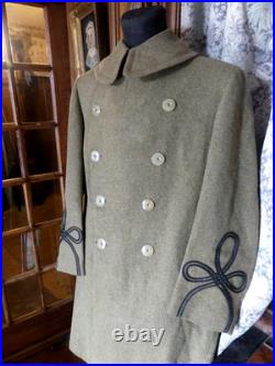 WW1 AUTHENTIQUE ET BELLE CAPOTE OU MANTEAU d'un OFFICIER AMERICAIN
