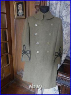 WW1 AUTHENTIQUE ET BELLE CAPOTE OU MANTEAU d'un OFFICIER AMERICAIN